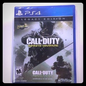 PS4 Call of Duty Infinite Warfare, Legacy Edition.